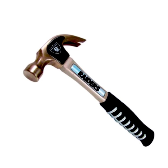 Las Vegas Raiders Pro Grip Hammer - Picture 3 of 4